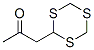 1-(1,3,5-Trithian-2-yl)-2-propanone CAS#: 57274-65-4