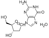 [1'-13C]2'-DEOXYGUANOSINE MONOHYDRATE CAS#: 478511-26-1