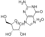 [1'-13C]GUANOSINE MONOHYDRATE CAS#: 478511-32-9