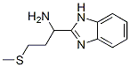 1-(1H-BENZOIMIDAZOL-2-YL)-3-METHYLSULFANYL-PROPYLAMINE CAS#: 59592-33-5