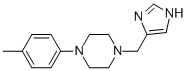 1-(1H-IMIDAZOL-4-YLMETHYL)-4-P-TOLYL-PIPERAZINE CAS#: 58013-30-2