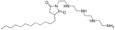 1-[2-[[2-[[2-[(2-aminoethyl)amino]ethyl]amino]ethyl]amino]ethyl]-3-dodecylpyrrolidine-2,5-dione CAS#: 47688-63-1