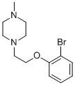 1-[2-(2-BROMOPHENOXY)ETHYL]-4-METHYLPIPERAZINE CAS#: 401482-42-6