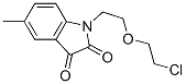 1-[2-(2-CHLOROETHOXY)ETHYL]-5-METHYL-1H-INDOLE-2,3-DIONE CAS#: 416899-96-2