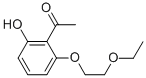 1-[2-(2-ETHOXYETHOXY)-6-HYDROXYPHENYL]ETHAN-1-ONE CAS#: 53002-66-7