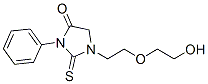 1-[2-(2-Hydroxyethoxy)ethyl]-3-phenyl-2-thioxoimidazolidin-4-one CAS#: 55036-71-0