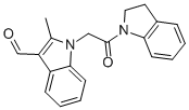 1-[2-(2,3-DIHYDRO-INDOL-1-YL)-2-OXO-ETHYL]-2-METHYL-1H-INDOLE-3-CARBALDEHYDE CAS#: 433963-38-3