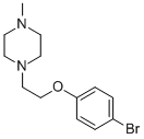 1-[2-(4-BROMOPHENOXY)ETHYL]-4-METHYLPIPERAZINE CAS#: 401502-08-7