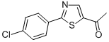 1-[2-(4-CHLOROPHENYL)-1,3-THIAZOL-5-YL]-1-ETHANONE CAS#: 57560-99-3