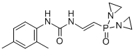 1-[2-[Bis(1-aziridinyl)phosphinyl]vinyl]-3-(2,4-xylyl)urea CAS#: 54948-25-3