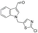 1-[(2-CHLORO-1,3-THIAZOL-5-YL)METHYL]-1H-INDOLE-3-CARBALDEHYDE CAS#: 439095-43-9