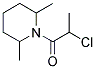 1-(2-CHLOROPROPANOYL)-2,6-DIMETHYLPIPERIDINE CAS#: 54152-06-6