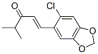 1-[2-Chloro-4,5-(methylenedioxy)phenyl]-4-methyl-1-penten-3-one CAS#: 58344-72-2