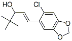 1-[2-Chloro-4,5-(methylenedioxy)phenyl]-4,4-dimethyl-1-penten-3-ol CAS#: 58345-04-3