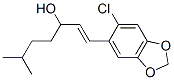 1-(2-Chloro-4,5-methylenedioxyphenyl)-6-methyl-1-hepten-3-ol CAS#: 58345-05-4