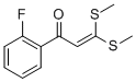 1-(2-FLUORO-PHENYL)-3,3-BIS-METHYLSLFANYL-PROPENONE CAS#: 552298-97-2