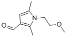 1-(2-METHOXY-ETHYL)-2,5-DIMETHYL-1H-PYRROLE-3-CARBALDEHYDE CAS#: 445023-46-1