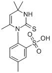 1-(2-Sulfo-4-methylphenyl)-2-thio-4,4,6-trimethyl dihydropyrimidine CAS#: 6281-59-0