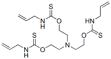 1-[2-[bis[2-(prop-2-enylthiocarbamoyloxy)ethyl]amino]ethoxy]-N-prop-2- enyl-methanethioamide CAS#: 5445-67-0