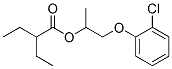 1-(2-chlorophenoxy)propan-2-yl 2-ethylbutanoate CAS#: 5436-74-8