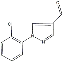 1-(2-chlorophenyl)-1H-pyrazole-4-carbaldehyde CAS#: 400877-15-8