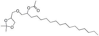 1-[(2,2-Dimethyl-1,3-dioxolan-4-yl)methoxy]-2-heptadecanol acetate CAS#: 57346-64-2