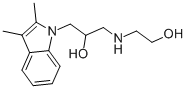 1-(2,3-DIMETHYL-INDOL-1-YL)-3-(2-HYDROXY-ETHYLAMINO)-PROPAN-2-OL CAS#: 436099-60-4