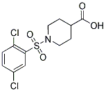 1-[(2,5-DICHLOROPHENYL)SULFONYL]PIPERIDINE-4-CARBOXYLIC ACID CAS#: 593261-86-0
