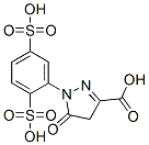 1-(2,5-disulphophenyl)-4,5-dihydro-5-oxo-1H-pyrazole-3-carboxylic acid CAS#: 6411-56-9