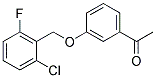 1-[3-(2-Chloro-6-fluorobenzyloxy)phenyl]ethan-1-one CAS#: 400878-26-4