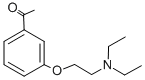 1-{3-[2-(diethylamino)ethoxy]phenyl}ethanone CAS#: 500286-26-0