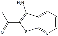1-(3-AMinothieno[2,3-b]pyridin-2-yl)ethanone CAS#: 52505-41-6