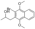1-(3-BROMO-1,4-DIMETHOXY-NAPHTHALEN-2-YL)-PROPAN-2-OL CAS#: 404908-62-9