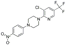 1-[3-CHLORO-5-(TRIFLUOROMETHYL)-2-PYRIDINYL]-4-(4-NITROPHENYL)PIPERAZINE CAS#: 478262-11-2