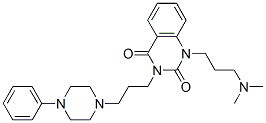 1-[3-(Dimethylamino)propyl]-3-[3-(4-phenyl-1-piperazinyl)propyl]-2,4(1H,3H)-quinazolinedione CAS#: 55211-14-8