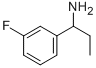 1-(3-FLUOROPHENYL)PROPYLAMINE CAS#: 473732-57-9