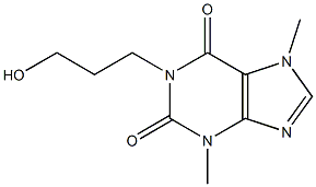 1-(3-Hydroxypropyl)-3,7-dimethyl-1H-purine-2,6(3H,7H)-dione CAS#: 59413-14-8