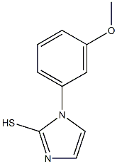 1-(3-METHOXYPHENYL)-1H-IMIDAZOLE-2-THIOL CAS#: 51581-49-8