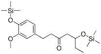 1-[3-Methoxy-4-[(trimethylsilyl)oxy]phenyl]-5-[(trimethylsilyl)oxy]-3-heptanone CAS#: 56700-93-7