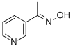 1-(3-PYRIDYL)ETHAN-1-ONE OXIME CAS#: 5973-83-1