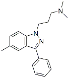 1-(3-(dimethylamino)propyl)-5-methyl-3- phenyl-1H-indazole CAS#: 57614-23-0