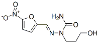 1-(3-hydroxypropyl)-1-[(5-nitro-2-furyl)methylideneamino]urea CAS#: 5346-33-8