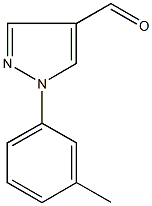 1-(3-methylphenyl)-1H-pyrazole-4-carbaldehyde CAS#: 400876-64-4