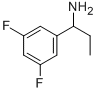 1-(3,5-DIFLUOROPHENYL)PROPYLAMINE CAS#: 473732-61-5
