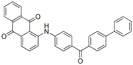 1-[[4-([1,1'-biphenyl]-4-ylcarbonyl)phenyl]amino]anthraquinone CAS#: 55879-93-1