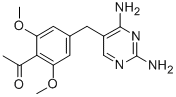 1-[4-[(2,4-Diaminopyrimidine-5-yl)methyl]-2,6-dimethoxyphenyl]ethanone CAS#: 55687-76-8