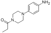 1-[4-(4-AMINO-PHENYL)-PIPERAZIN-1-YL]-PROPAN-1-ONE CAS#: 442549-70-4