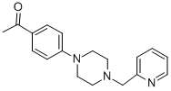 1-(4-(4-((Pyridin-2-yl)methyl)piperazin-1-yl)phenyl)ethanone CAS#: 415925-40-5