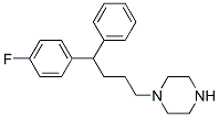1-[4-(4-fluorophenyl)-4-phenylbutyl]piperazine CAS#: 6263-54-3