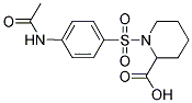 1-([4-(ACETYLAMINO)PHENYL]SULFONYL)PIPERIDINE-2-CARBOXYLIC ACID CAS#: 474625-95-1